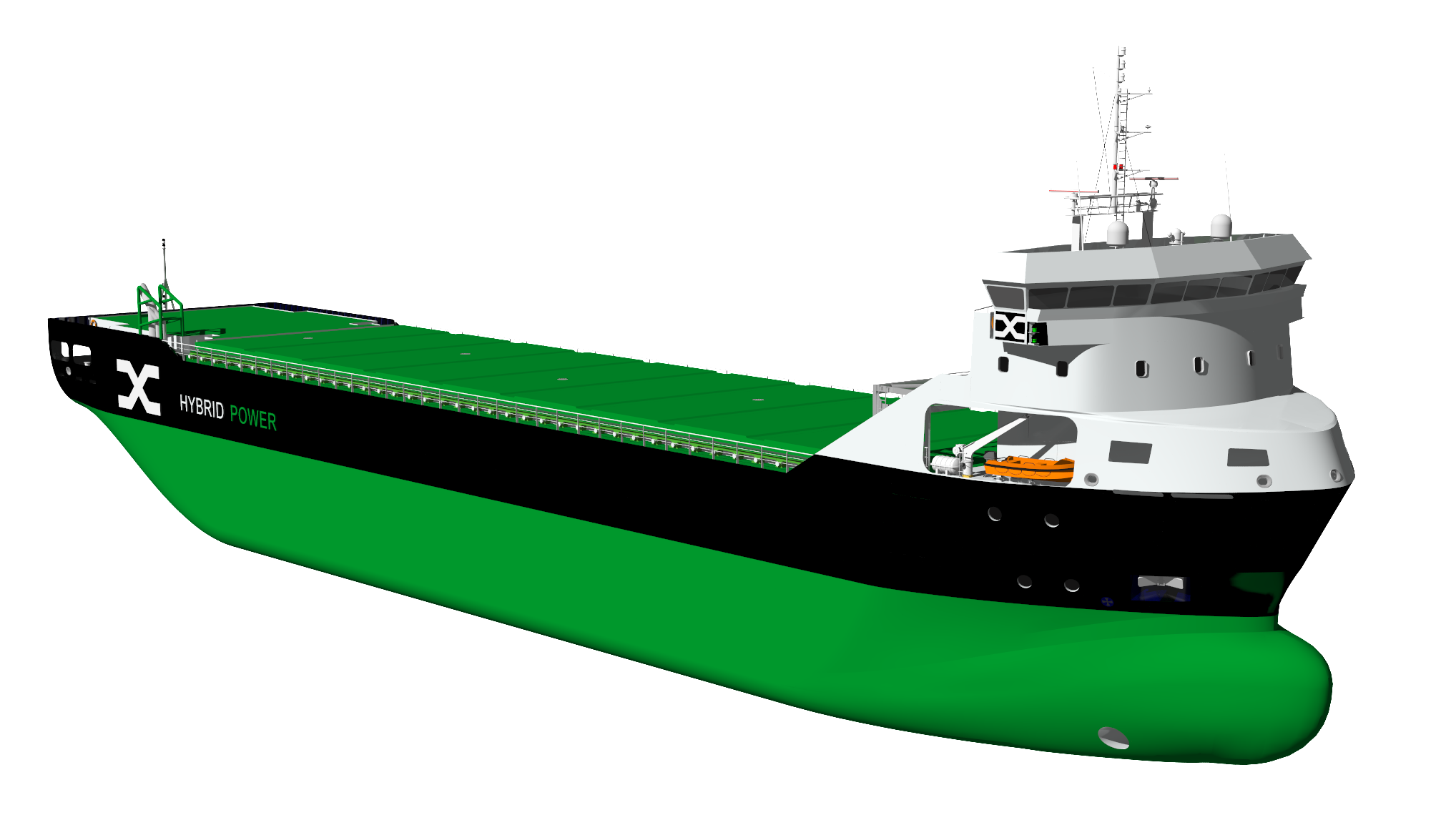 5350 DWT ICE CLASS 1A HYBRID GENERAL CARGO VESSEL