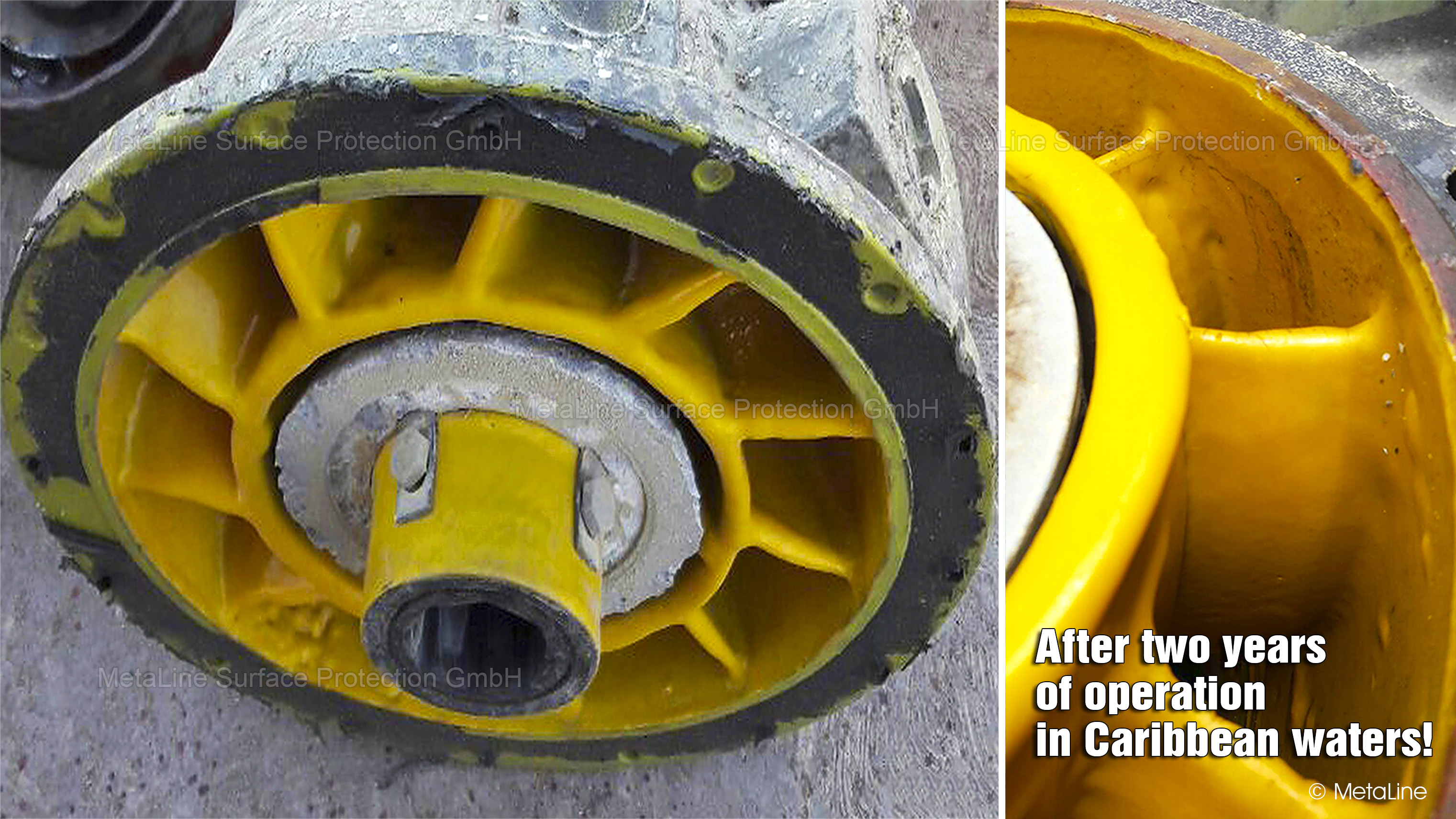 Wear protection for marine propulsion systems