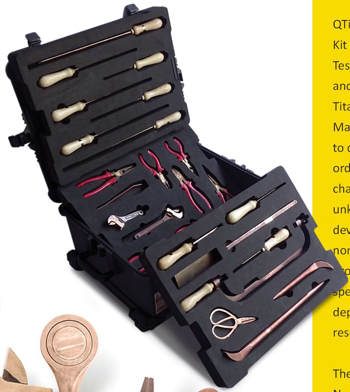 Copper Titanium Non-Magnetic Tools