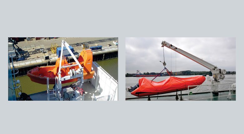 RESCUE BOAT DAVIT