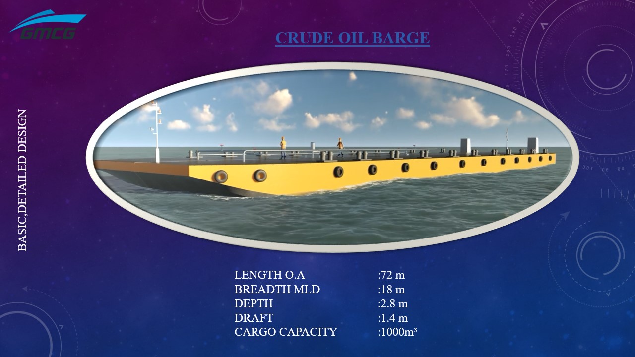 CRUDE OIL BARGE